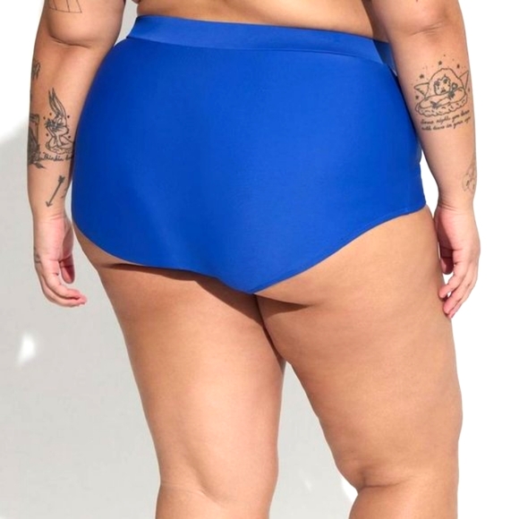 ❤️NWT TORRID ACTIVE SWIM BOTTOM ULTRA HIGH RISE POCKETS POWER MESH TUMMY CONTROL - Picture 2 of 9